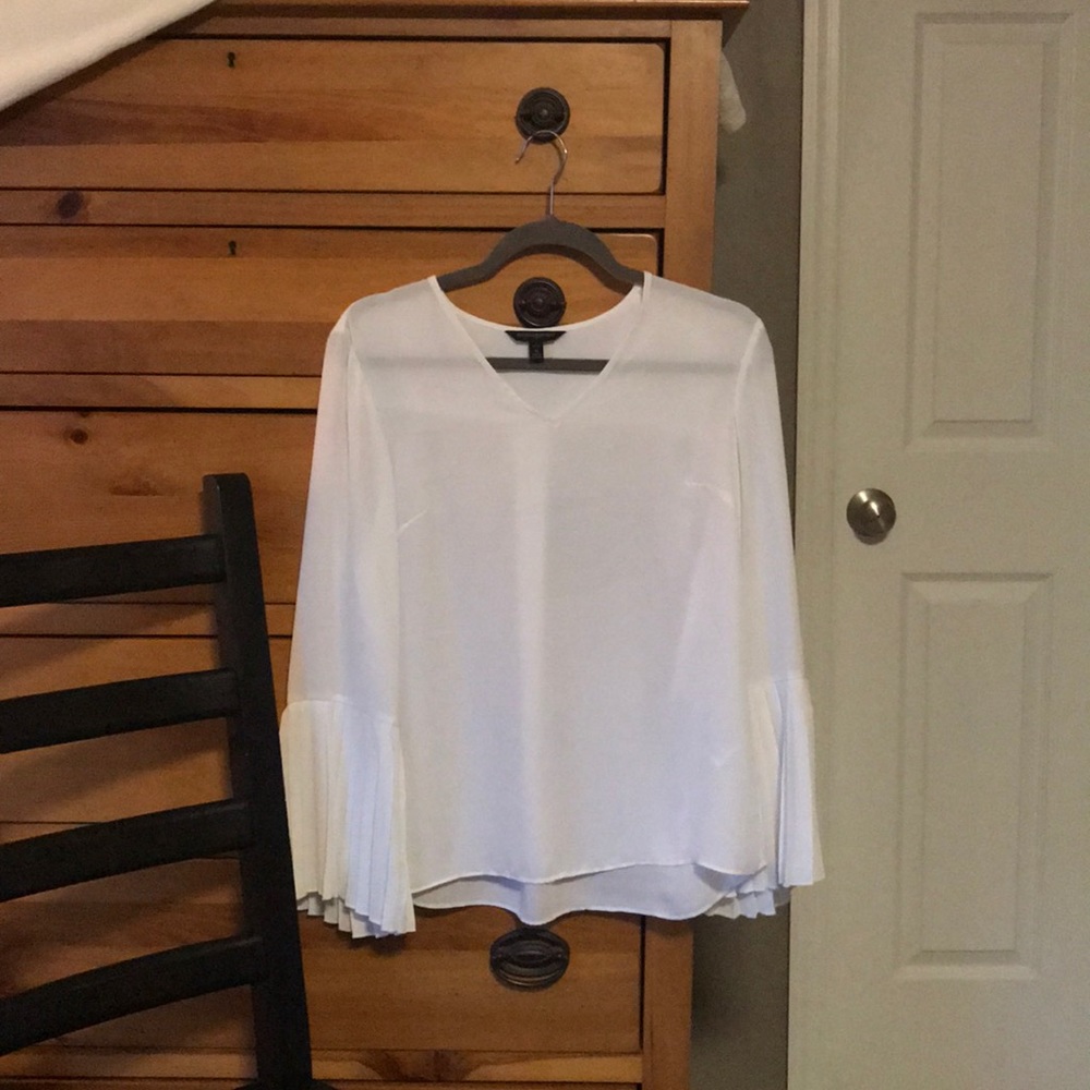 Banana Republic White Blouse